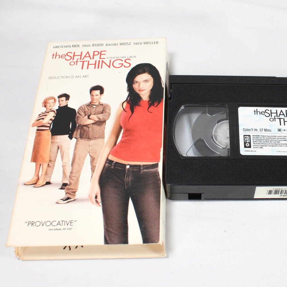 RARE VHS The Shape of the Things Movie Y2K